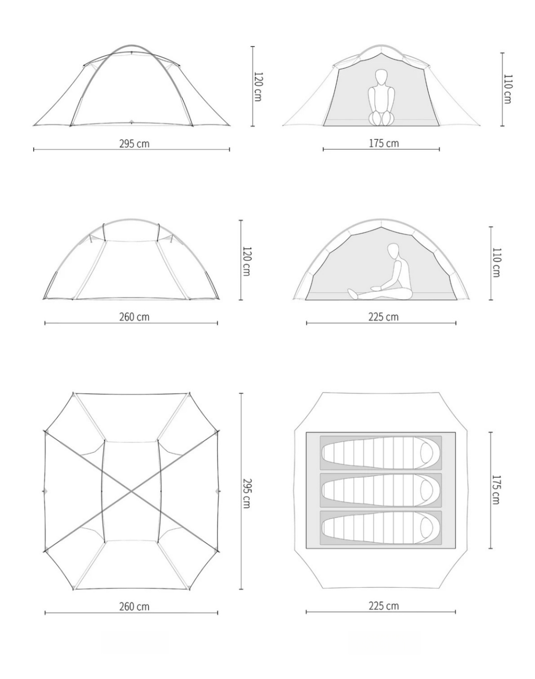 Lightweight Camping Tent