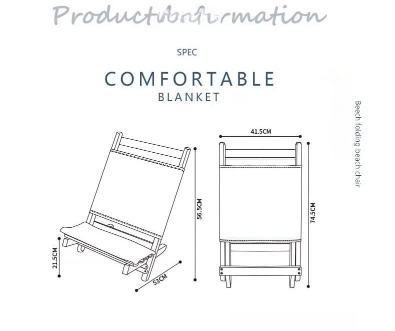 Wooden Foldable Chair Outdoor