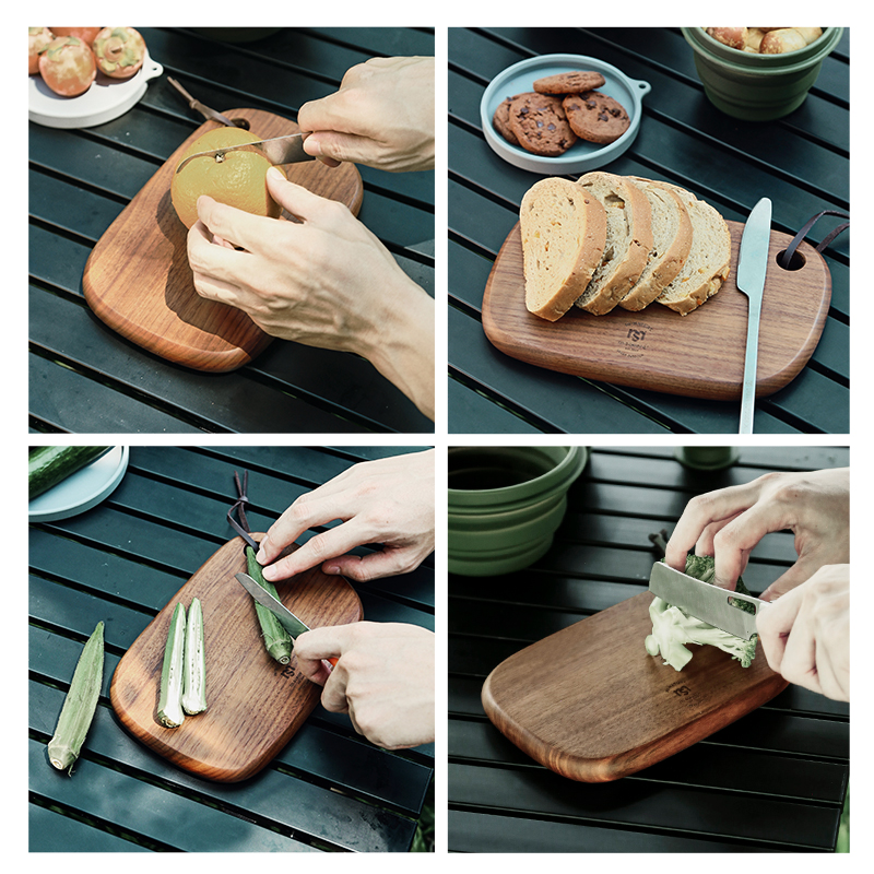 Portable Walnut Cooking Board