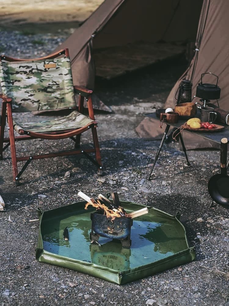 Outdoor Camping Fire-Resistant Mat