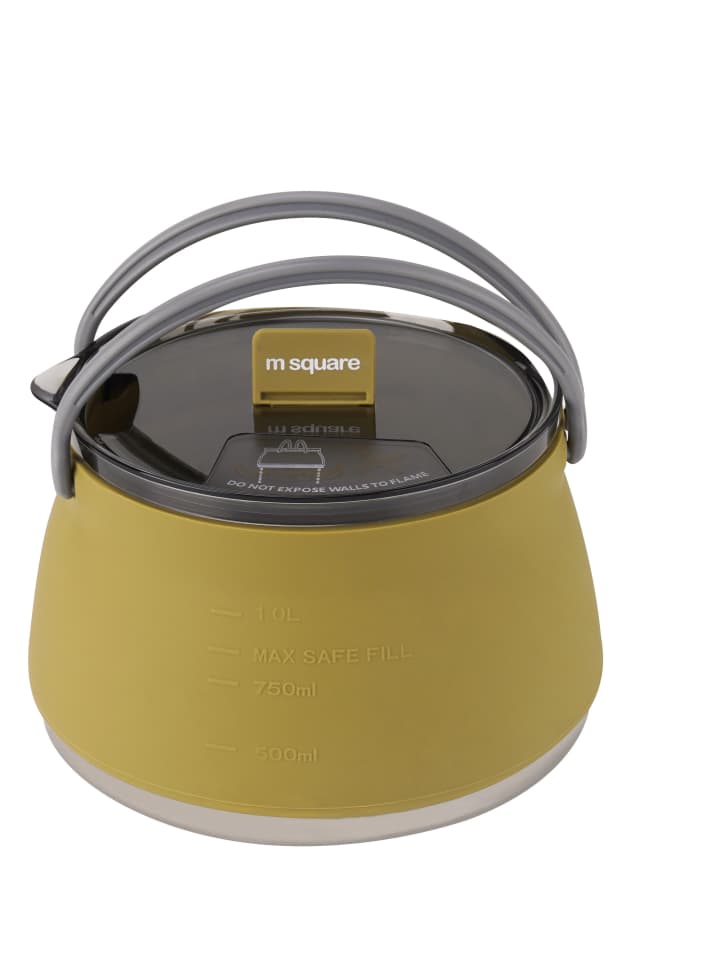 Yellow Color Folding Kettle