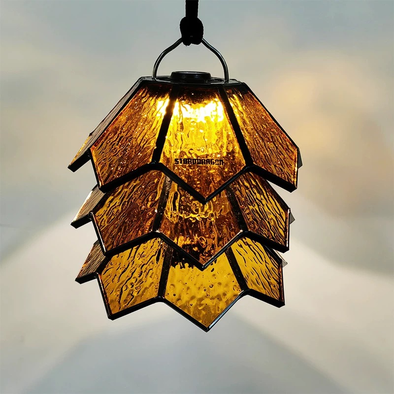 Amber Lampshade