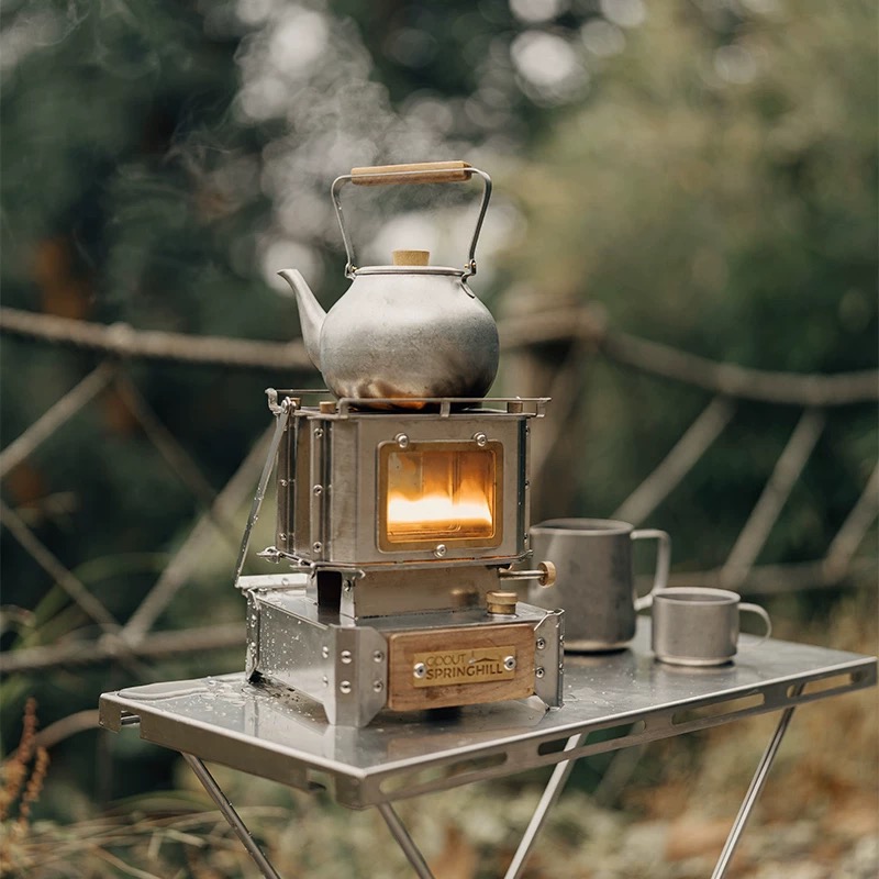 Springhill Glazed Double-ended Oil Lamp Stove