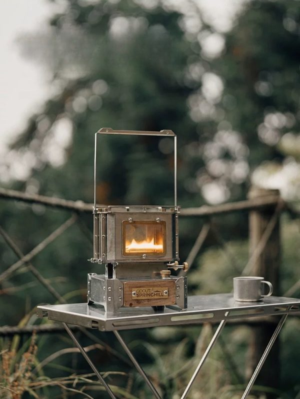 Springhill Glazed Double-ended Oil Lamp Stove