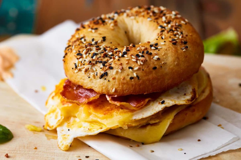 Bagel Breakfast Sandwiches