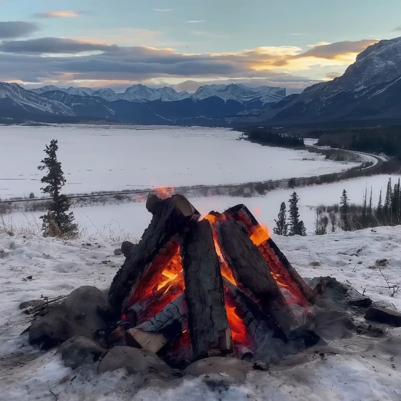 Enjoy Fire While Camping