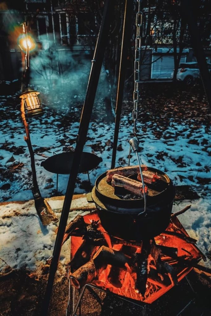 Flames Enhance Your Dining Experience