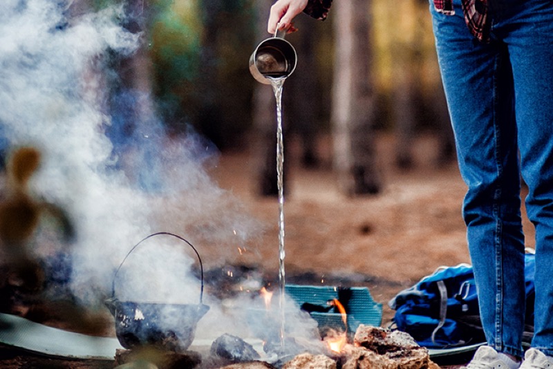 Extinguishing the Campfire Properly