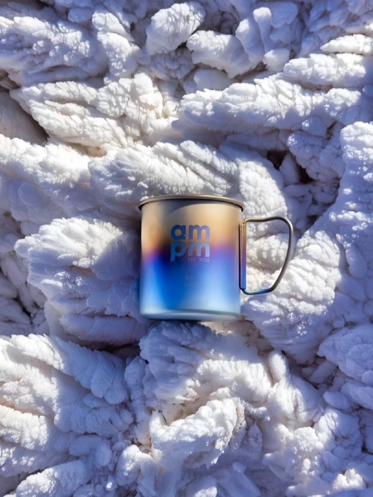 ampm Handcrafted Colored Titanium Cup